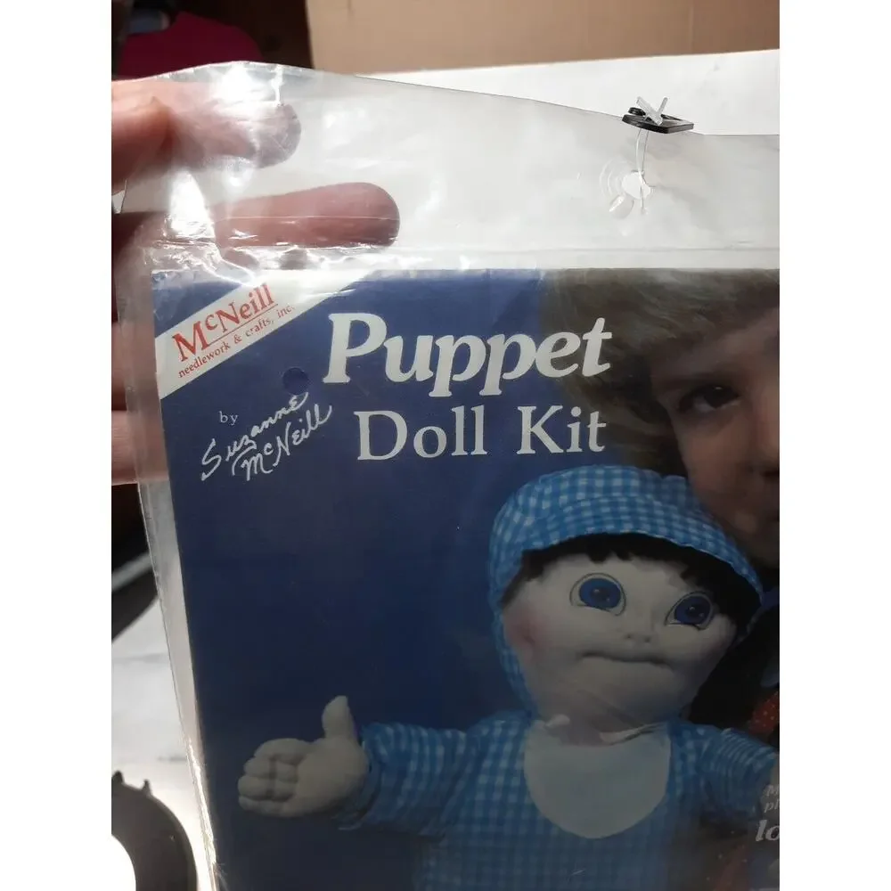 Vintage McNeill Needlework & Crafts Puppet Doll Kit No 6119 Jumping Jimmy 14